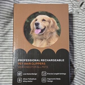 Professional Rechargeable Pet Hair Clippers